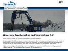 Tablet Screenshot of geverinckbronbemaling.nl